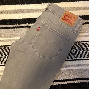 Levi’s 711 Gray Jeans
